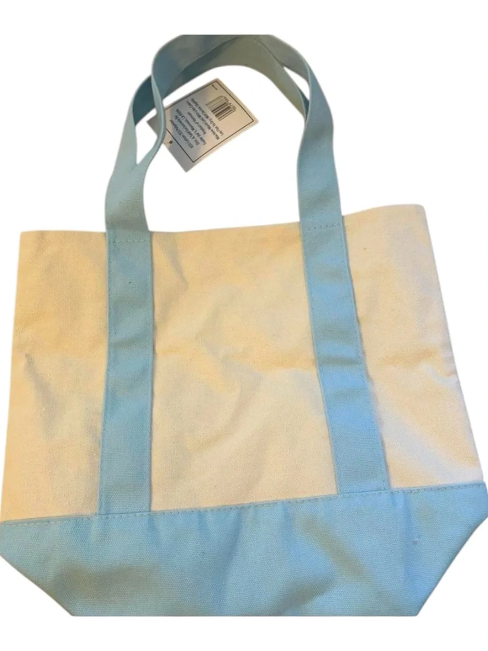 Trader Joe'S Mini Pastel Canvas Tote Bag